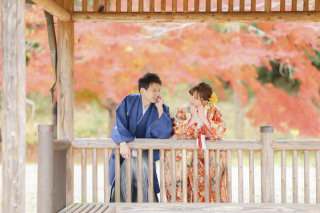 【早得！紅葉】和装１着ロケーションフォト｜和装１着+新婦ヘアメイク+全データ〈8月相談限定でウェルカムボードプレゼント〉