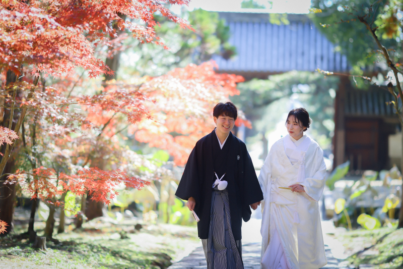 11月相談限定 | ¥154,000→¥99,000 | 和装1点+洋装1点 ロケ×スタジオ|〈11/1~12/15撮影〉