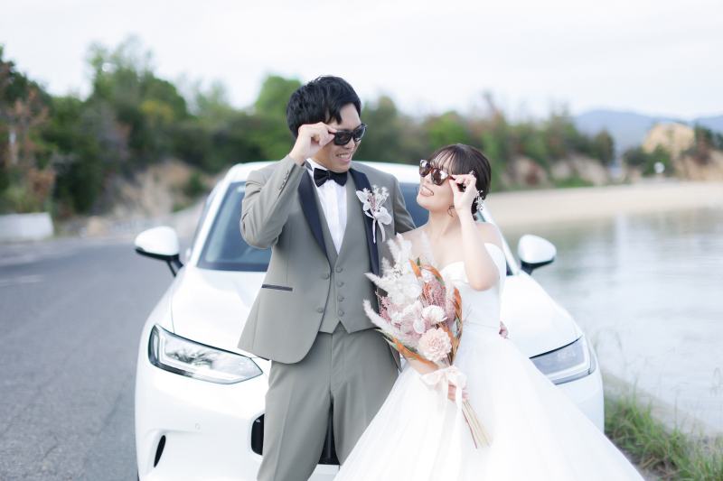 【衣裳3点プラン】ロケ+ロケ+スタジオ | 和装2着+洋装1着 | ロケとスタジオ両方で撮影☆彡