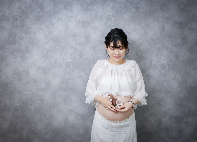 【今しかない家族の時間を残す】マタニティスタジオフォト|データ20cut+宮参り撮影サービス券