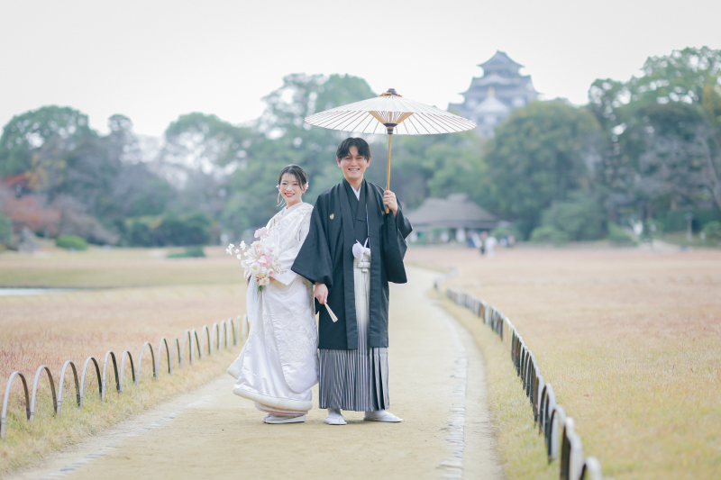 白無垢も色打掛も楽しむ | 和装2着 ロケーションフォト | 新婦ヘアメイク+撮影全データ200カット