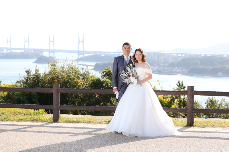 【瀬戸大橋プラン】食事もできる衣裳1点ロケ | 現地集合&支度 | 貸し切り部屋付 | 食事代別途有