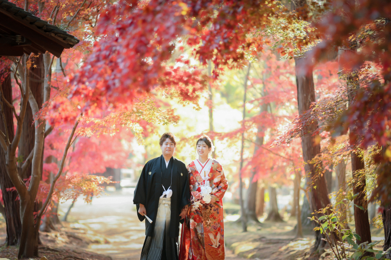 秋Campaign | ¥200,200→¥132,000 | 和装1点+洋装1点 神社or寺ロケ×好きなロケ地1カ所