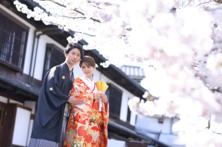 【2026年桜撮影】和装1点　桜ロケーション撮影〈4/5・4/6撮影空き有◎〉｜前撮りにもおすすめ★