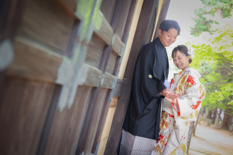 【家族と残せるフォトウェディング】1日完結◆和装1着 ロケーションフォト|撮影全データ付き・家族撮影込み|新婦ヘアメイク・着付け