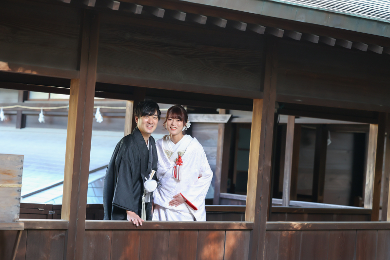 吉備津彦神社・宗忠神社挙式プラン|挙式おっかけ写真&和装ロケ撮影〈その他お寺や神社での出張挙式も◎〉