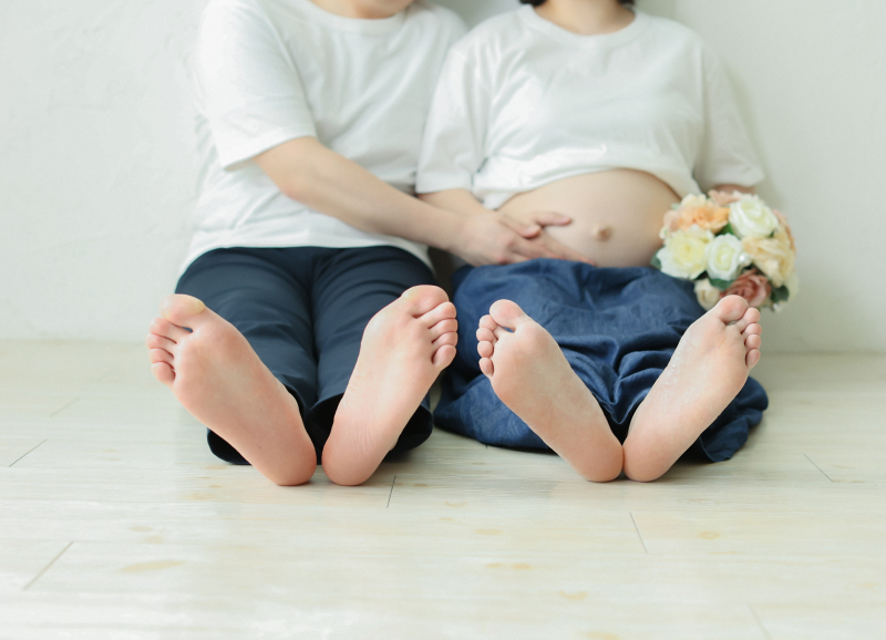 【マタニティ対応ドレス有り】ドレス+私服 スタジオフォト | 洋装1着+私服1着+新婦ヘアメイク+全データ