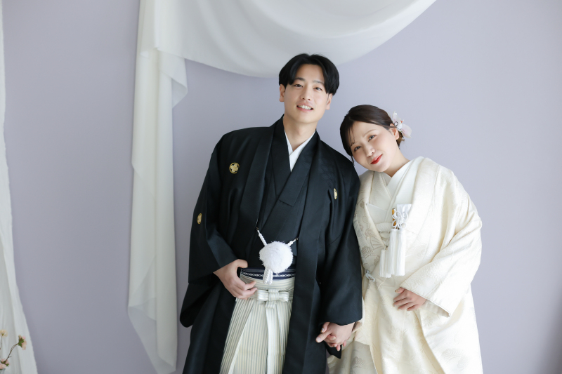1着だからこそ、ふたりらしく|スタジオ撮影プラン| 衣装1点 〈10/31までの撮影限定〉