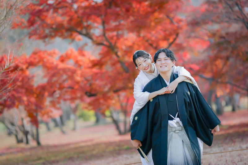 《紅葉早割》＊人気NO.1紅葉ロケスタ＊｜和洋&times;ロケスタ｜和装1点洋装1点｜全データ180カット
