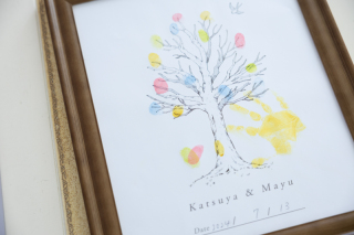 結婚の証をみんなで残せる【ウェディングツリー】プレゼント