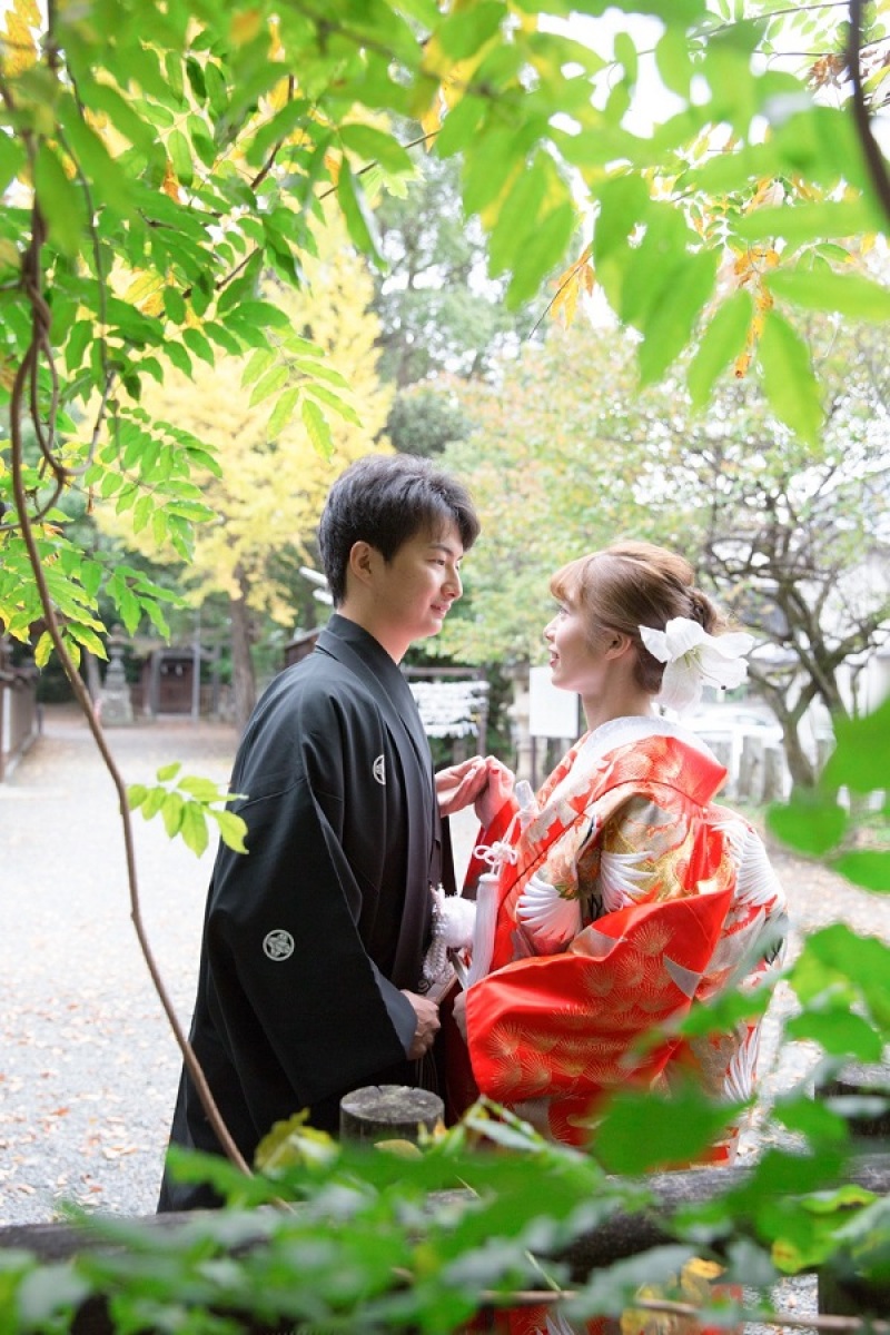 木陰から…♡