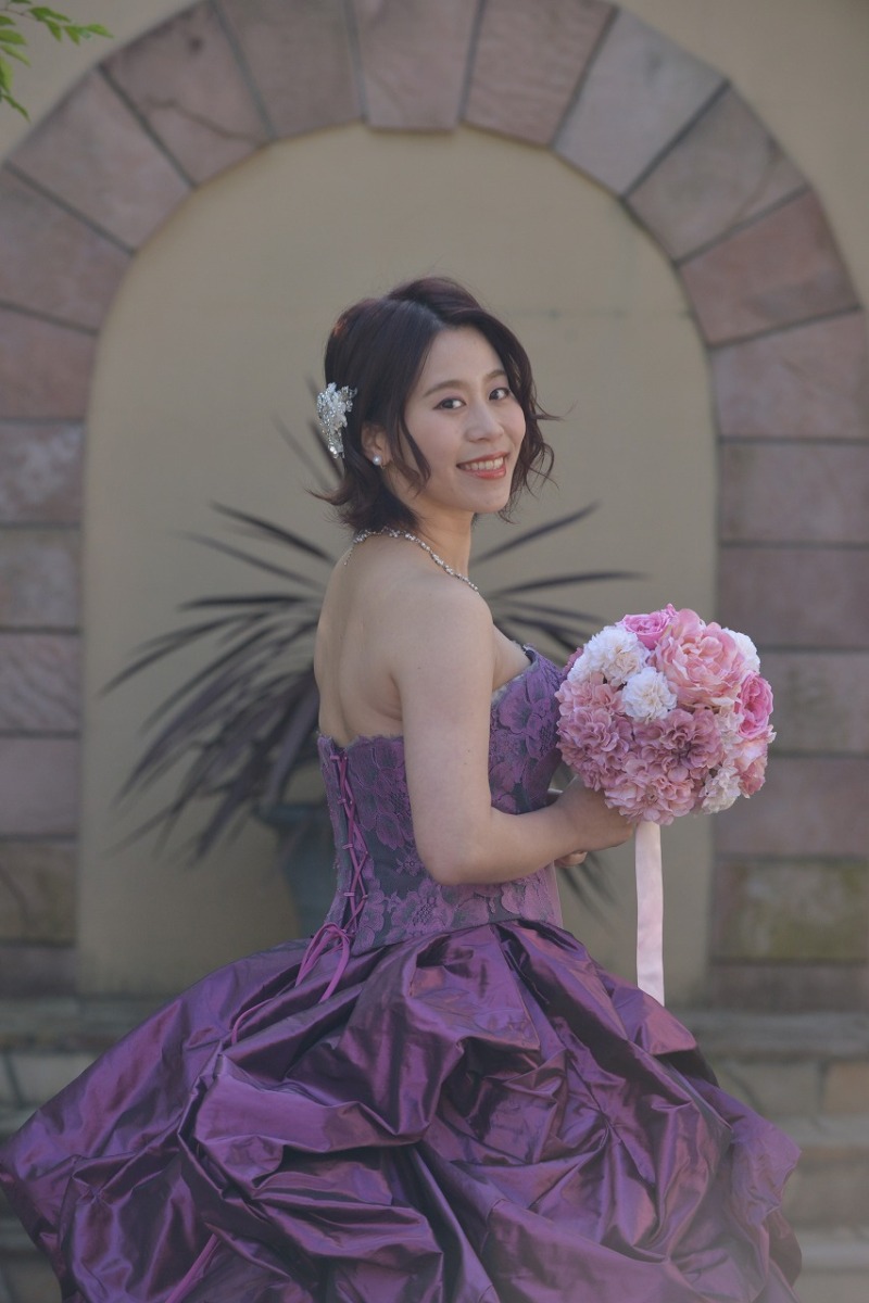 ご新婦様のソロ写真!!