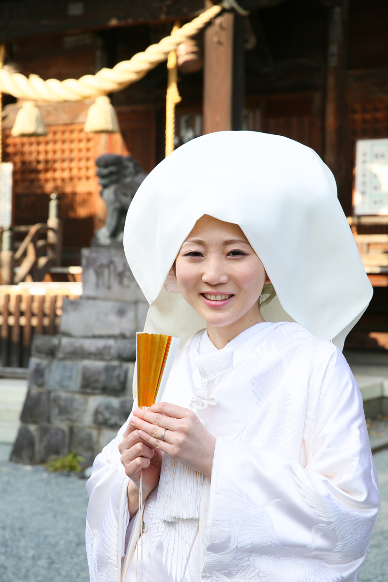 綿帽子も可愛い