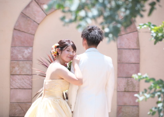 幸せオーラが輝いて