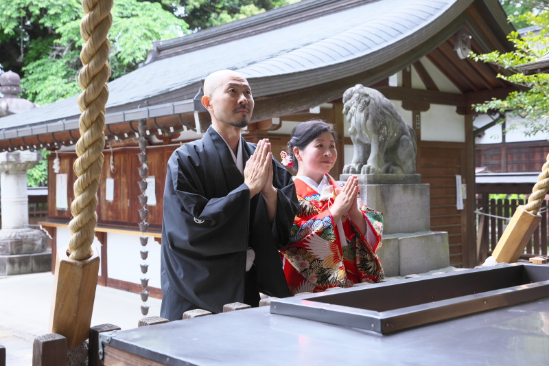 ご家族の幸せを祈願して