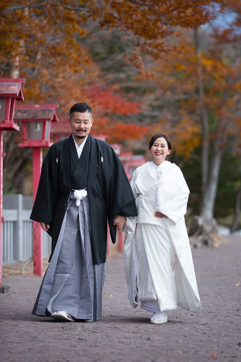 移動中のお二人♪