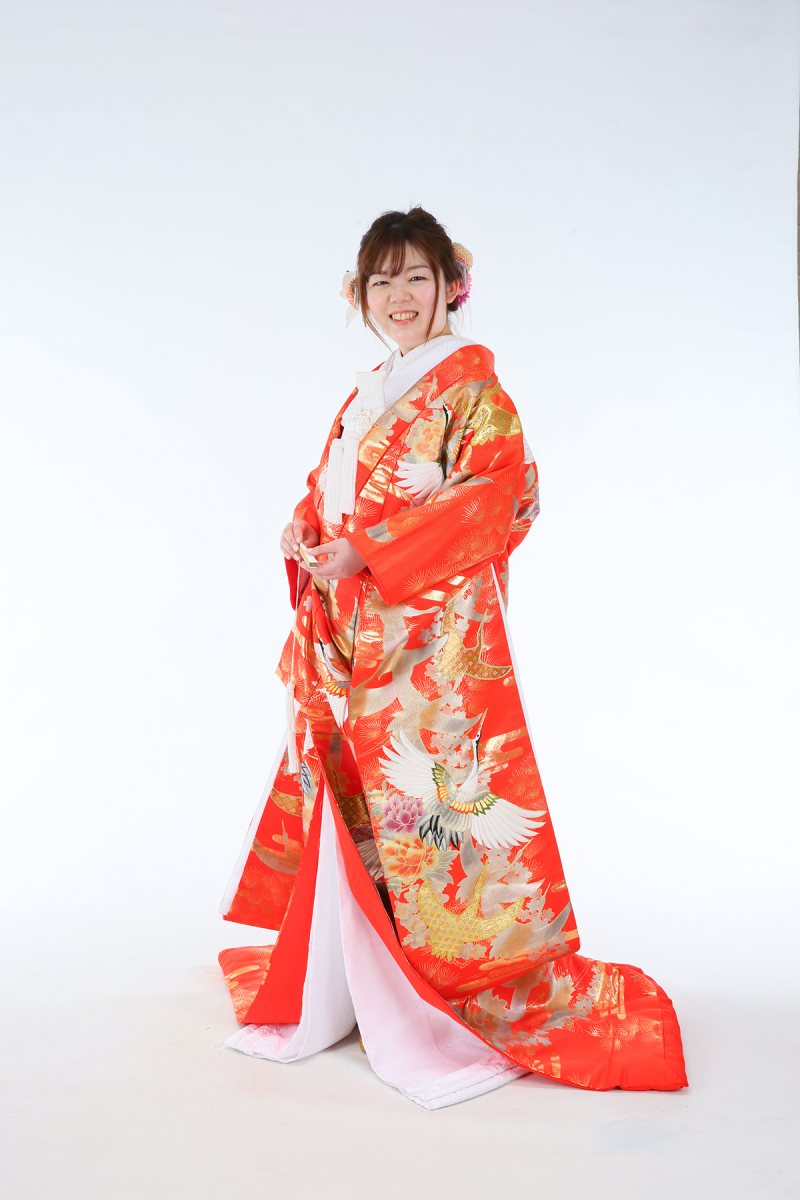 和装らしい古典のポーズも残します!
