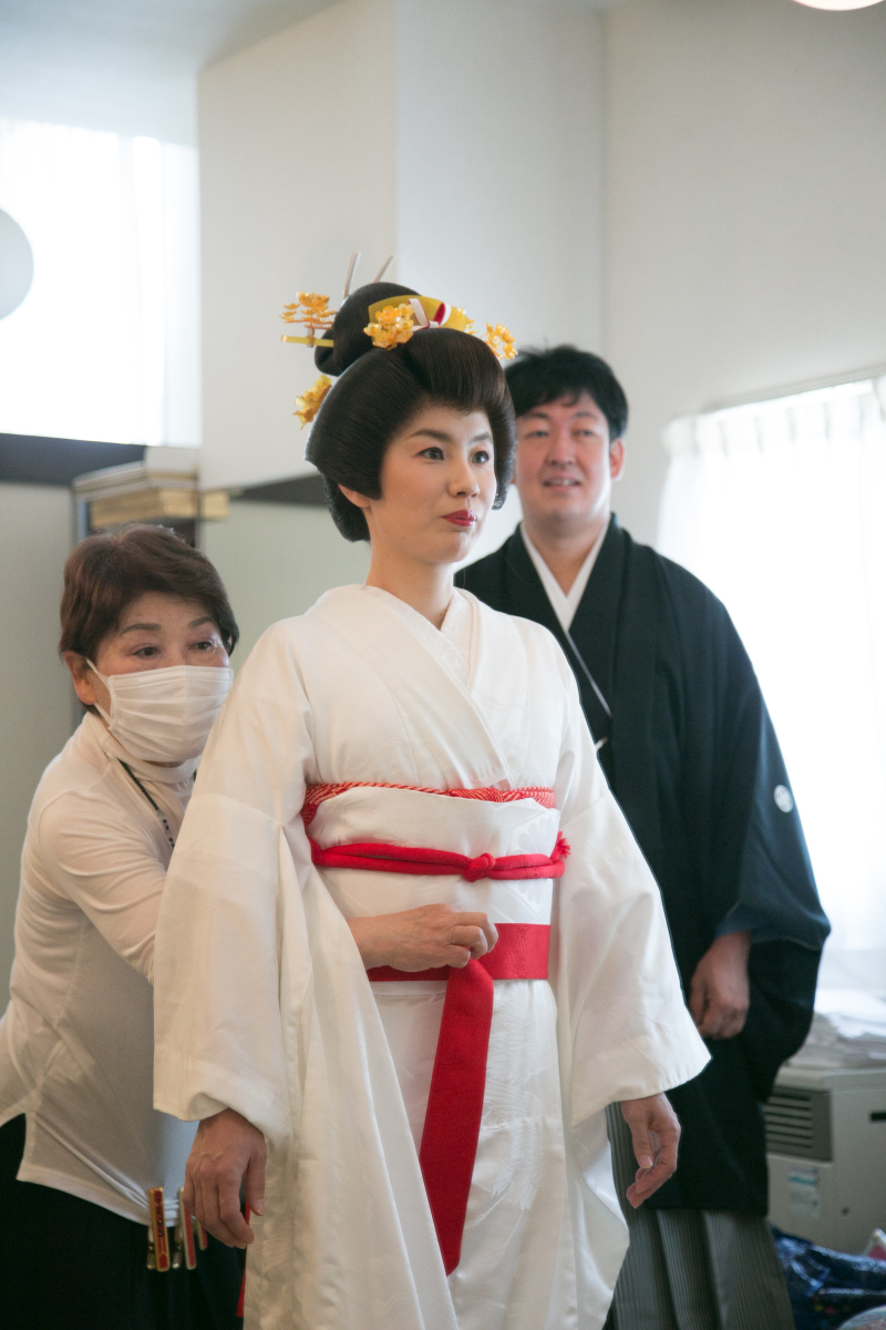 晴れの1日の始まり