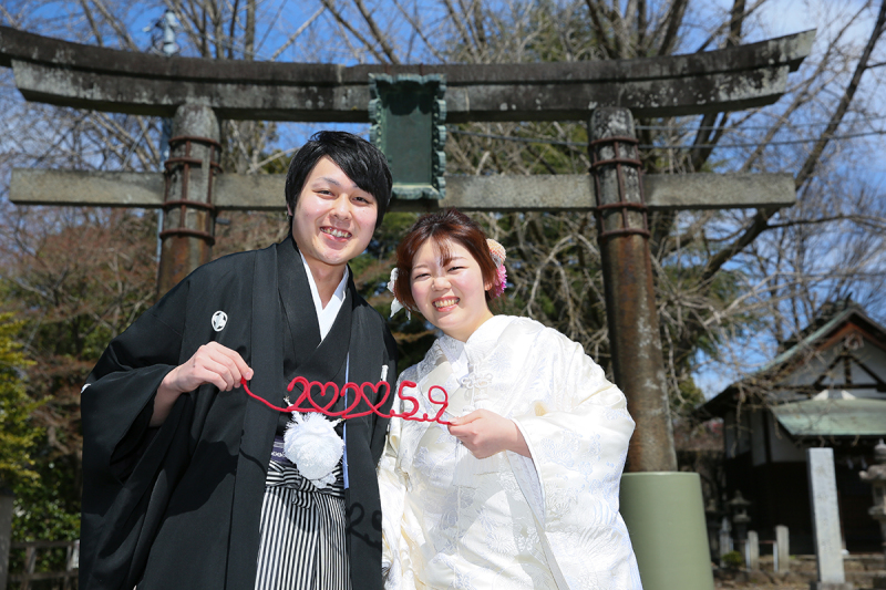 結婚式の和装前撮り♪