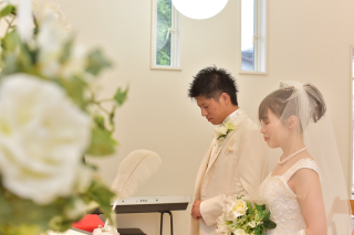 二人で挙げるHAPPY♪WEDDING♡