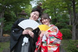 新緑の宝徳寺で叶えた、和装ふたつの美しさ