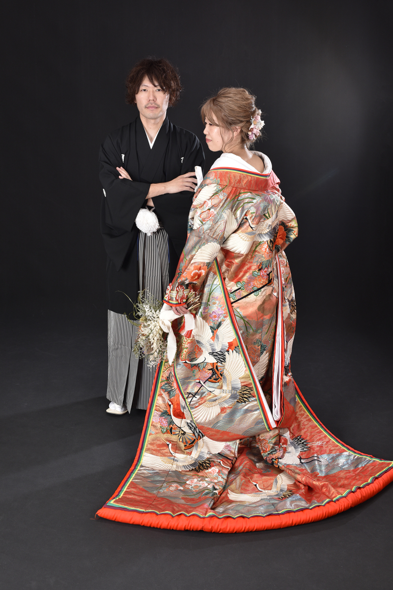 紋付がお似合いです!