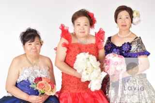 3姉妹で感動のドレス撮影ができました！
