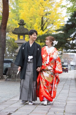 桐生天満宮での衣裳2着撮影♬