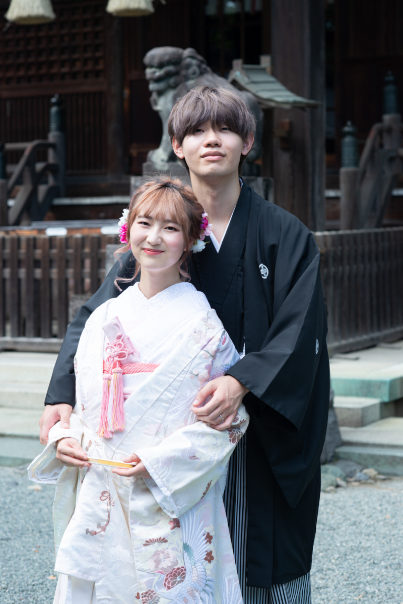 後ろからぎゅっ♡