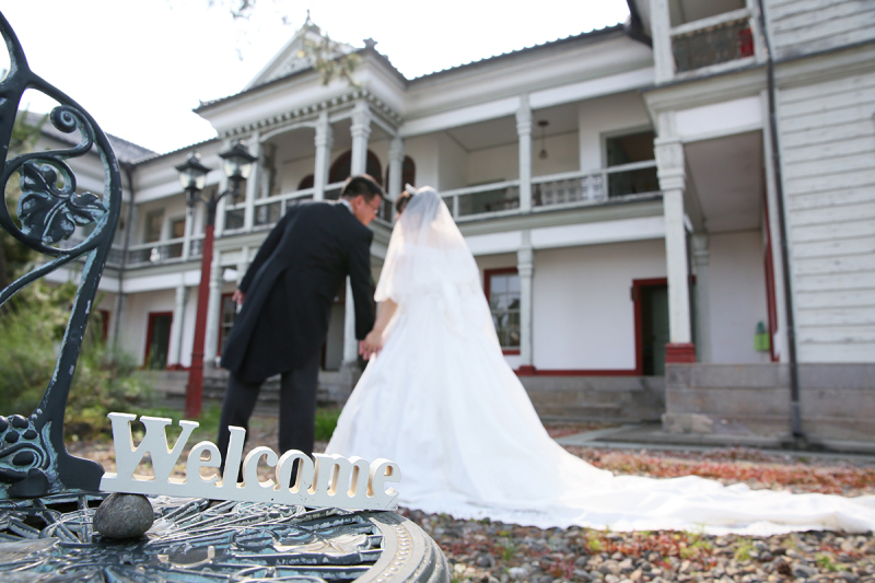 結婚式の前撮りとして