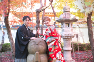 スタジオ ラ・ヴィ　_秋、光が映る場所。宝徳寺・床もみじの紅葉ロケーシ