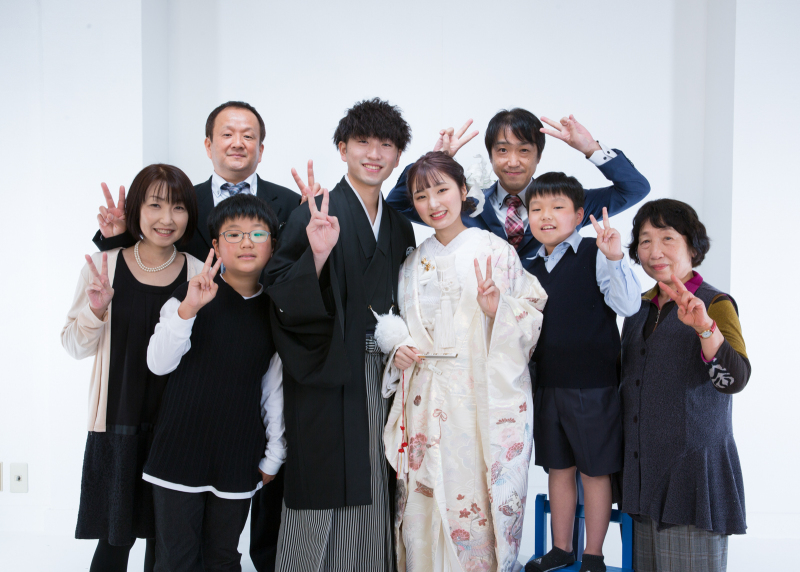 【5万円以下】家族みんなで、幸せの瞬間を写真に刻む【洋装ファミリーフォト】プラン♪