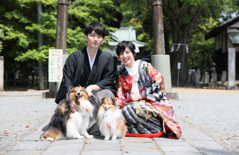 12月は土日料金0円!フリータイム付き!ペットウエディング♪【愛するペットも主役】特別なウエディングフォト