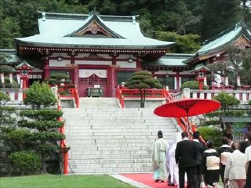 恋人の聖地「足利織姫神社」で撮るフォトウエディング