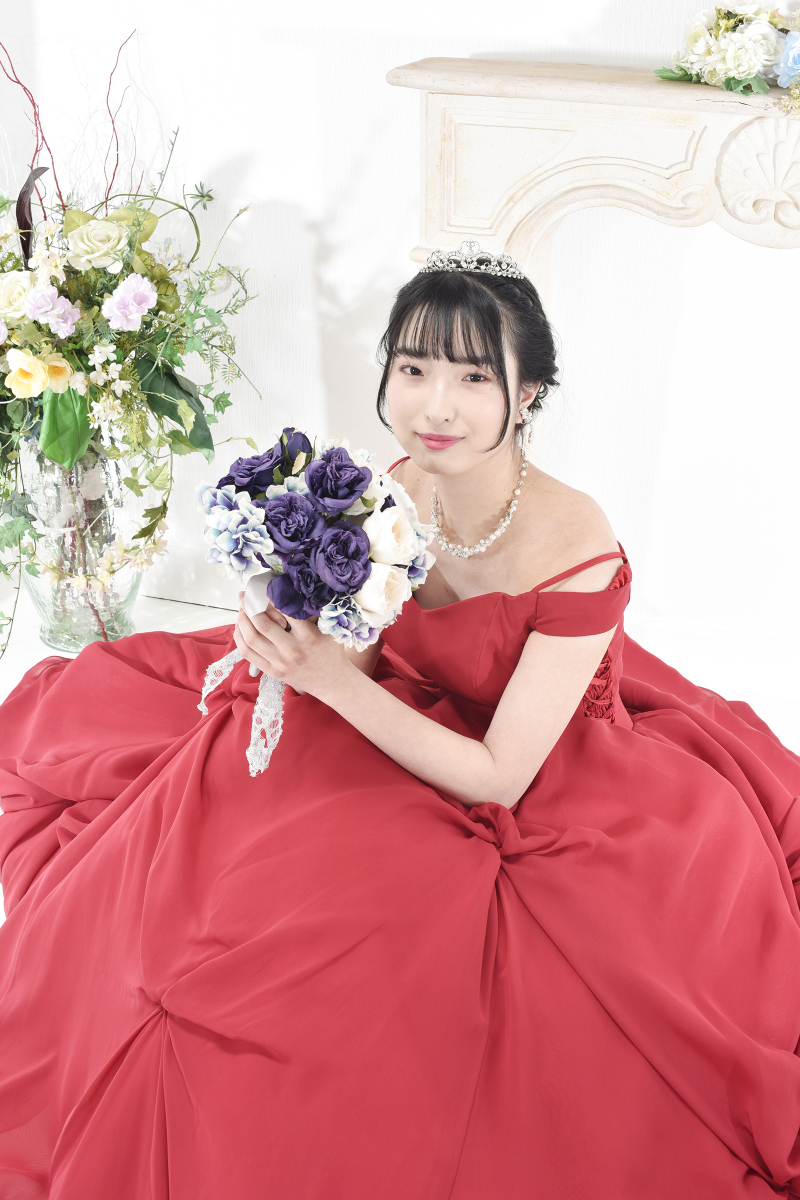 土日祝日料金0円!美肌補正付き!お誕生日に!記念日に!今の自分の残したい♡ソロウエディングフォト♡