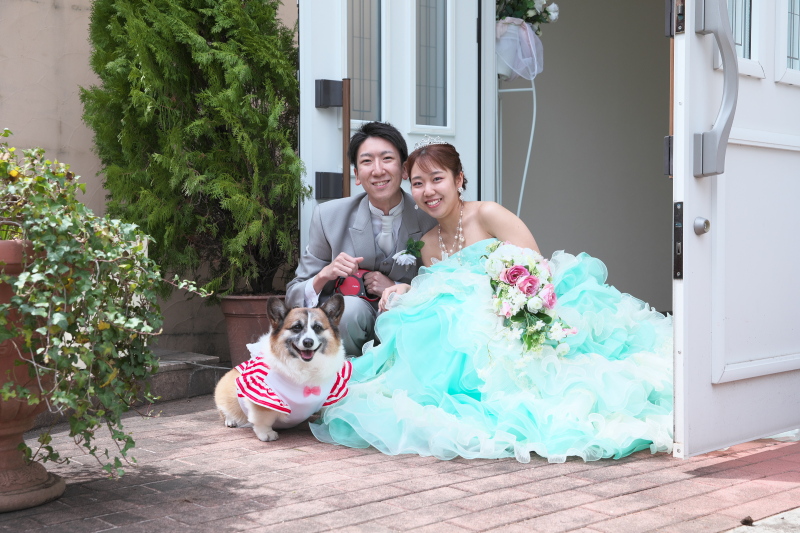 12月は土日料金0円!フリータイム付き!ペットウエディング♪【愛するペットも主役】特別なウエディングフォト