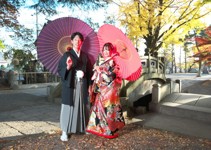 12月は土日料金0円!【10万円以下】「和装ロケーションフォト」安心の雨天変更無料!