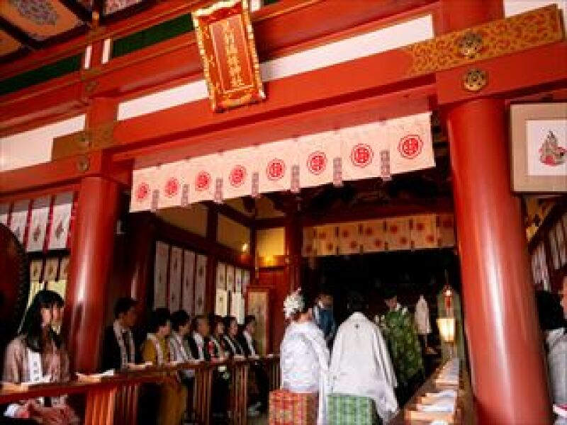 恋人の聖地「足利織姫神社」で撮るフォトウエディング