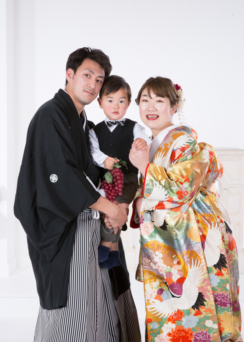 【5万円以下】家族みんなで、幸せの瞬間を写真に刻む【和装ファミリーフォト】プラン♪