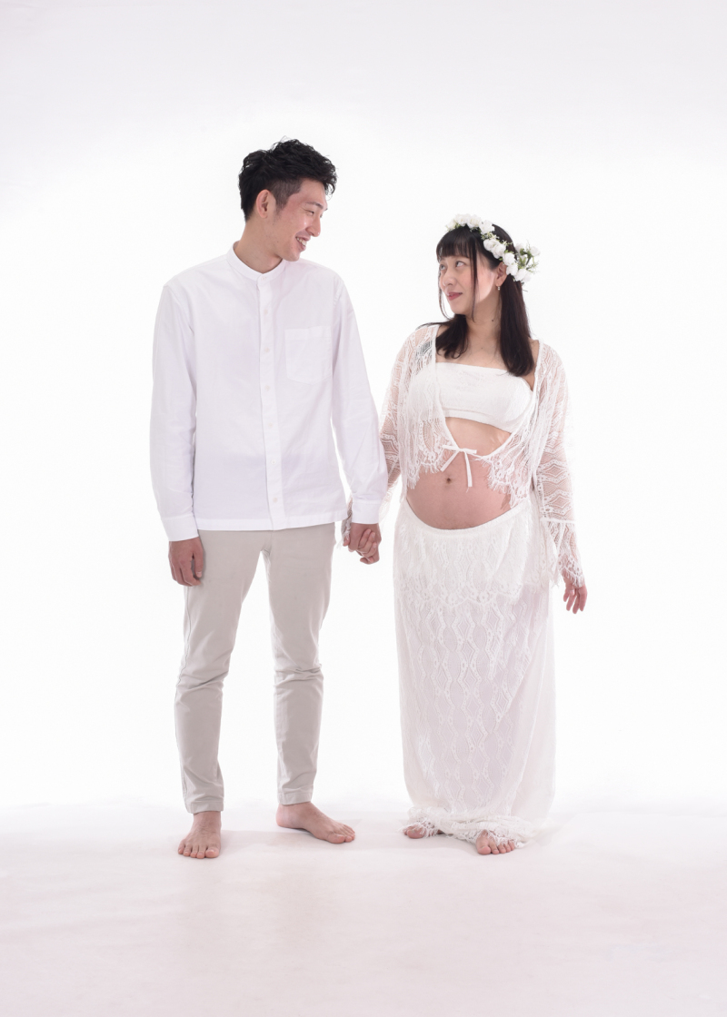 【5万円】マタニティ花嫁さまへドレス姿マタニティも残したい♪時間貸切だからゆっくり撮影できます♪10カットデータ付