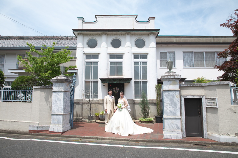 【9月撮影限定|全プラン衣装差額0円】桐生市の歴史邸宅「旧須藤邸」で叶える洋装・和装フォトウエディングプラン
