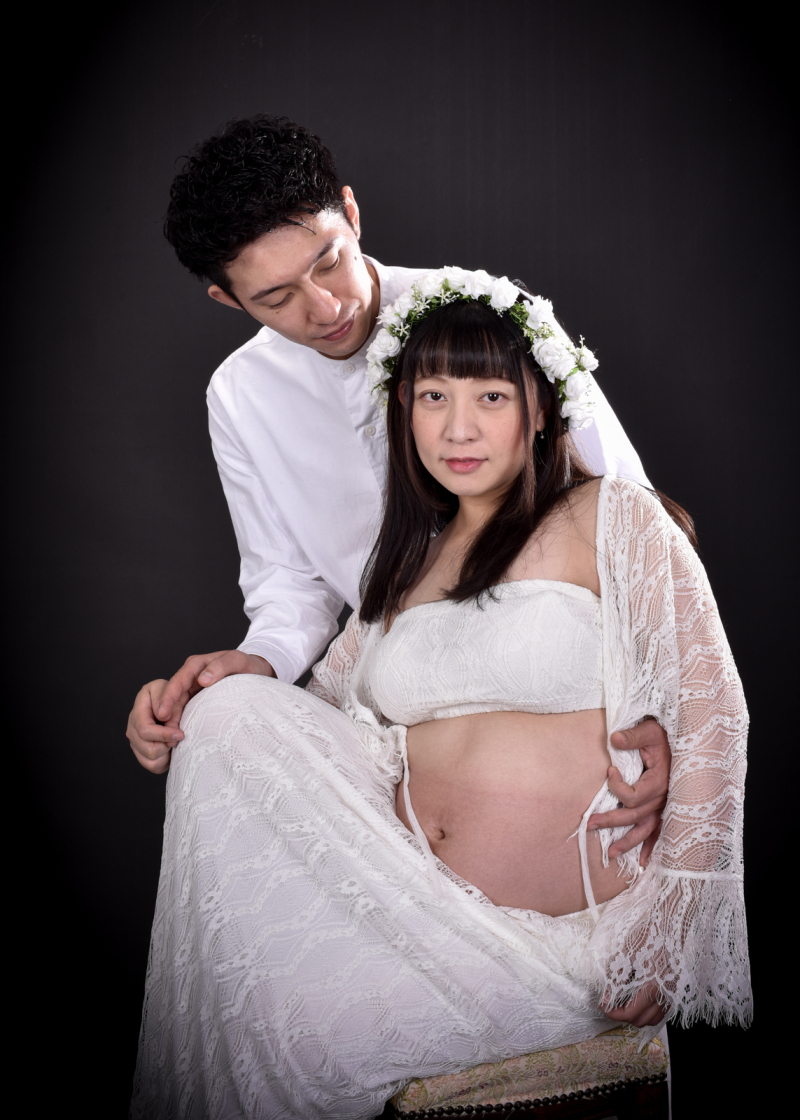 【5万円】マタニティ花嫁さまへドレス姿マタニティも残したい♪時間貸切だからゆっくり撮影できます♪10カットデータ付