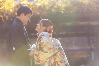 色打掛２か所ロケ