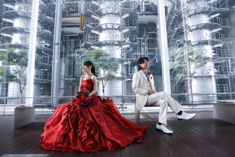 エコリアムの中で。