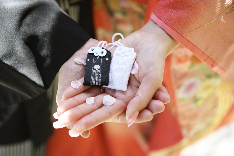 桜の下で♡和装フォト