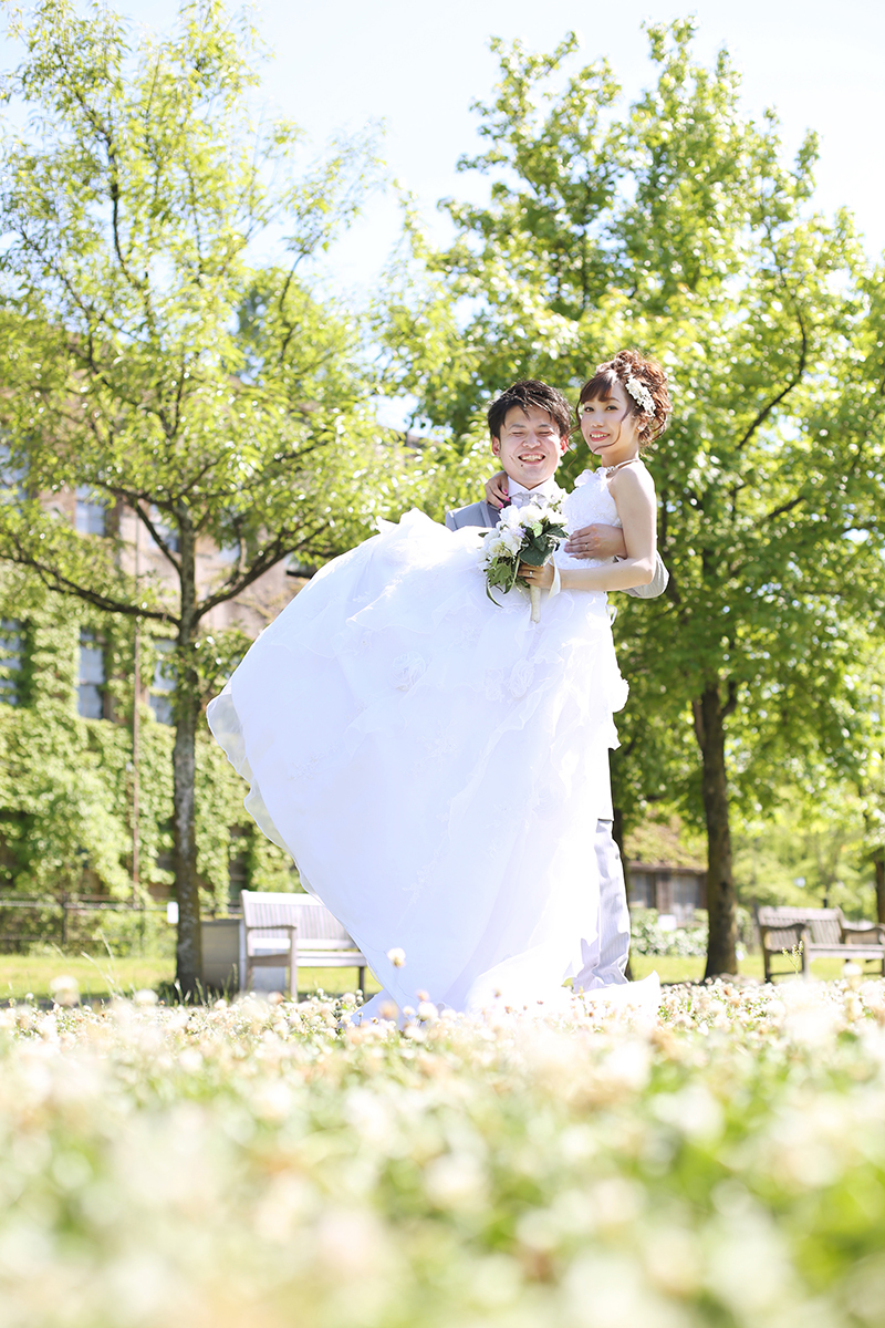 最後はお姫様抱っこ♪