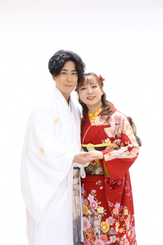 自前振袖でフォトウェディング