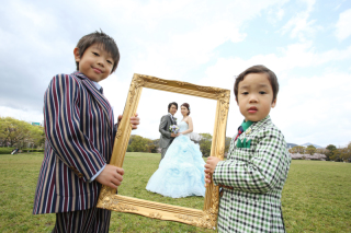 家族フォトウェディング