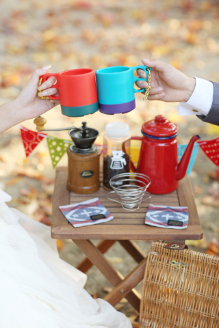 アウトドア好きなふたり