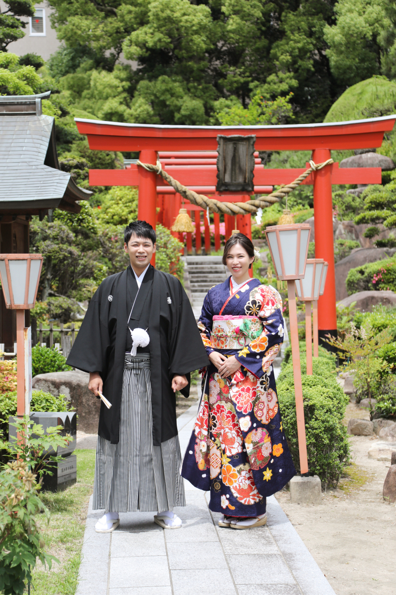 お持込みの振袖で撮影